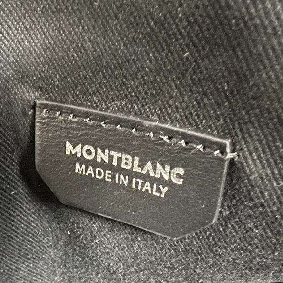 MONTBLANC BLUE/ BLACK M. GRAM 4810 BACKPACK NEW IN BOX ITALY - Picture 11 of 14